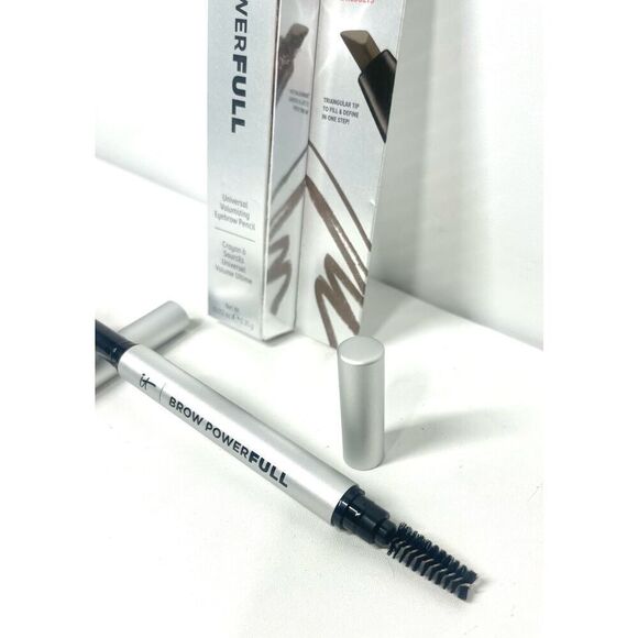 IT Cosmetics Brow Powerfull Universal Volumizing Brow Pencil TAUPE New in Box - Picture 3 of 3